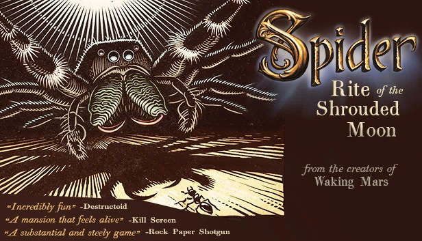 蜘蛛：月亮笼罩的仪式（Spider: Rite of the Shrouded Moon） 游戏封面