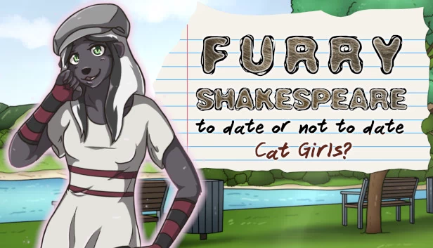 毛茸茸的莎士比亚：约会还是不约会猫娘？（Furry Shakespeare: To Date Or Not To Date Cat Girls?） 游戏封面