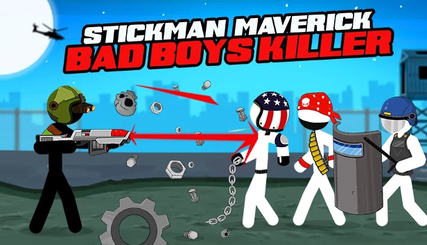 火柴人特警:坏男孩杀手(Stickman Maverick : Bad Boys Killer) 游戏封面