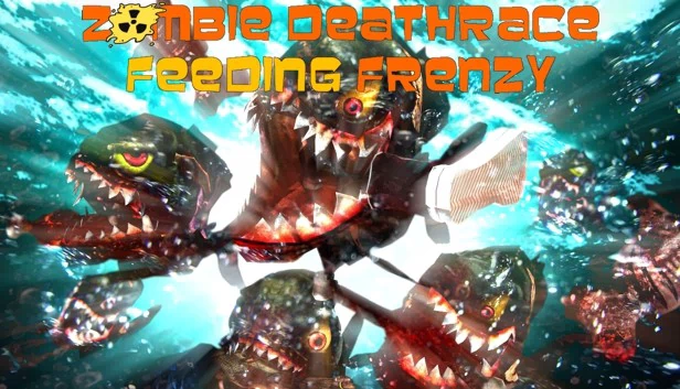 僵尸死亡竞赛:疯狂进食(Zombie Deathrace Feeding Frenzy) 游戏封面
