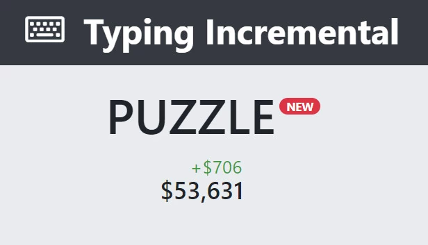打字增量（Typing Incremental） 游戏封面