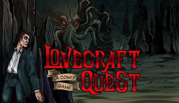 洛夫克拉夫特任务 - 漫画游戏（Lovecraft Quest - A Comix Game） 游戏封面