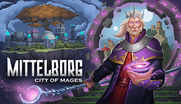 米特尔博格：法师之城（Mittelborg: City of Mages） 游戏封面