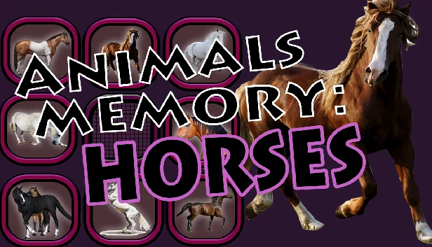 动物记忆：马（Animals Memory: Horses） 游戏封面