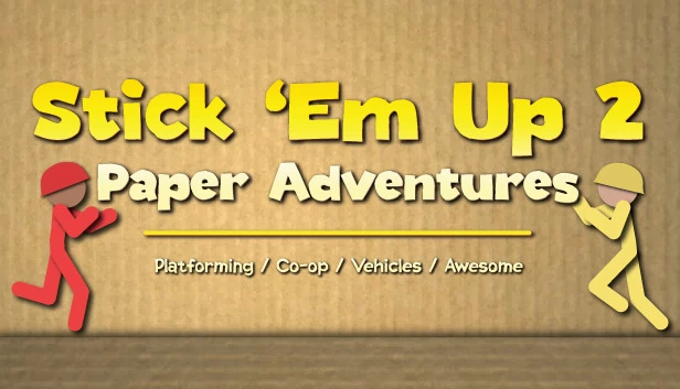 狂扁火柴人2：纸上冒险（Stick 'Em Up 2: Paper Adventures） 游戏封面