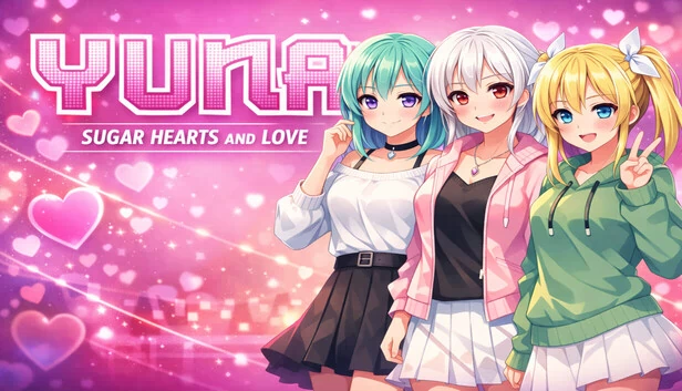 YUNA:甜蜜之心与爱(YUNA: Sugar hearts and Love) 游戏封面