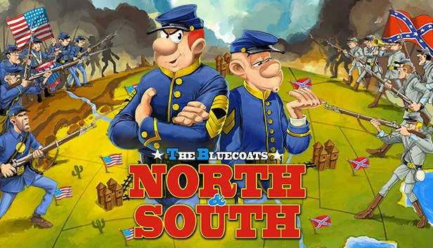 蓝衫军：南北战争（The Bluecoats: North & South） 游戏封面