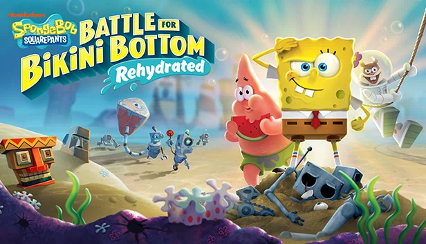 海绵宝宝：比奇堡大冒险 - 重制版（SpongeBob SquarePants: Battle for Bikini Bottom - Rehydrated） 游戏封面
