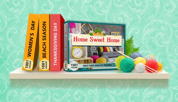 1001拼图：温馨家园（1001 Jigsaw. Home Sweet Home） 游戏封面