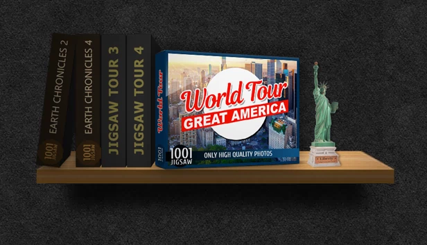 1001拼图：世界之旅 - 大美利坚（1001 Jigsaw. World Tour: Great America） 游戏封面