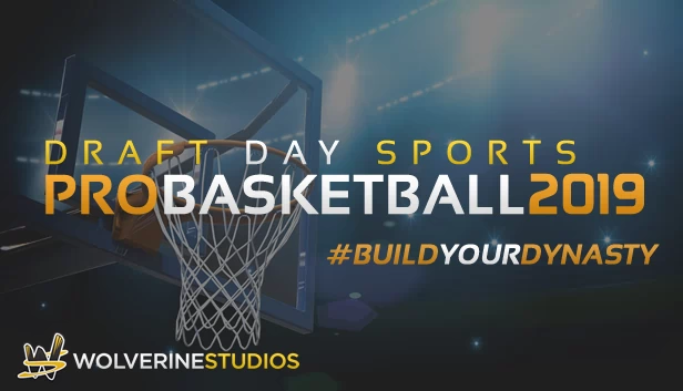 选秀日体育：职业篮球 2019（Draft Day Sports: Pro Basketball 2019） 游戏封面