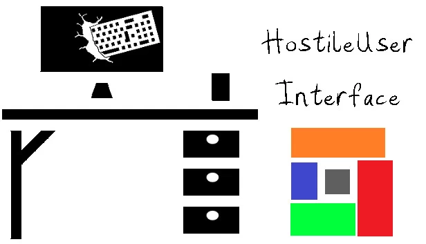 敌对用户界面（Hostile User Interface） 游戏封面