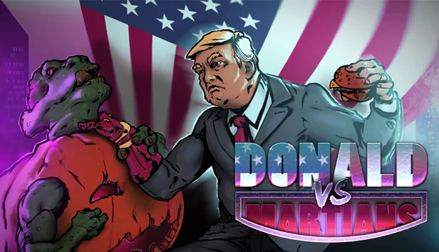 唐纳德大战火星人（Donald VS Martians） 游戏封面