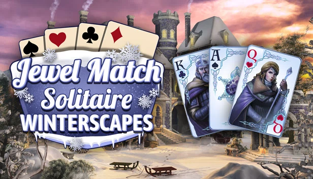 宝石匹配纸牌：冬日景观（Jewel Match Solitaire Winterscapes） 游戏封面