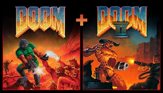 毁灭战士 + 毁灭战士II（DOOM + DOOM II） 游戏封面