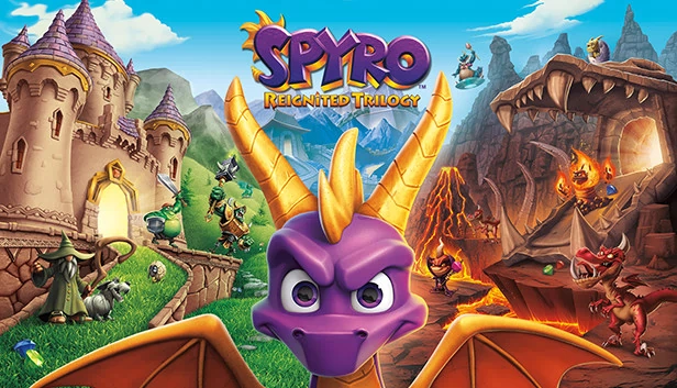 小龙斯派罗：重燃三部曲（Spyro™ Reignited Trilogy） 游戏封面