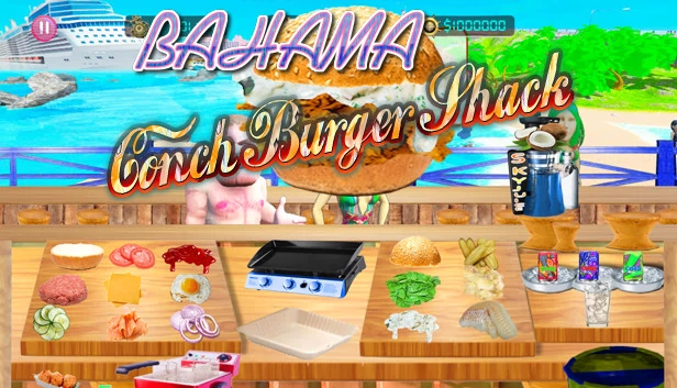巴哈马海螺汉堡店（Bahama Conch n Burger Shack） 游戏封面