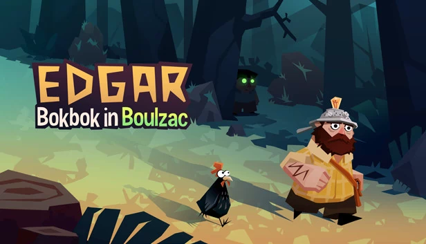 埃德加 - 博尔扎克的小鸡（Edgar - Bokbok in Boulzac） 游戏封面
