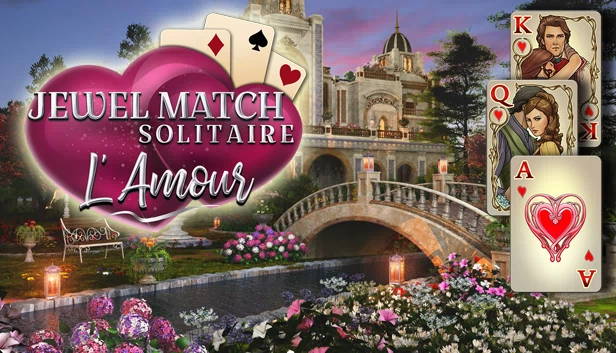 宝石配对纸牌：爱（Jewel Match Solitaire L'Amour） 游戏封面