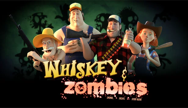 威士忌与僵尸：南方大逃亡（Whiskey & Zombies: The Great Southern Zombie Escape） 游戏封面