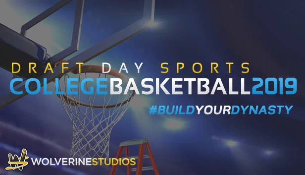 选秀日体育：大学篮球 2019（Draft Day Sports: College Basketball 2019） 游戏封面