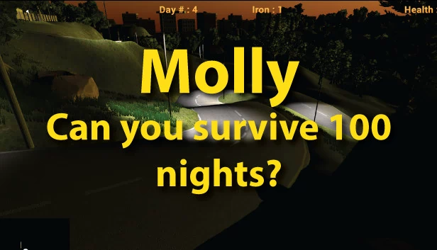 莫莉 - 你能存活100夜吗？（Molly - Can you survive 100 nights?） 游戏封面