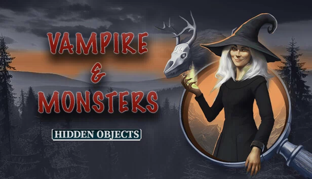 吸血鬼与怪物：寻物游戏（Vampire & Monsters: Hidden Objects） 游戏封面