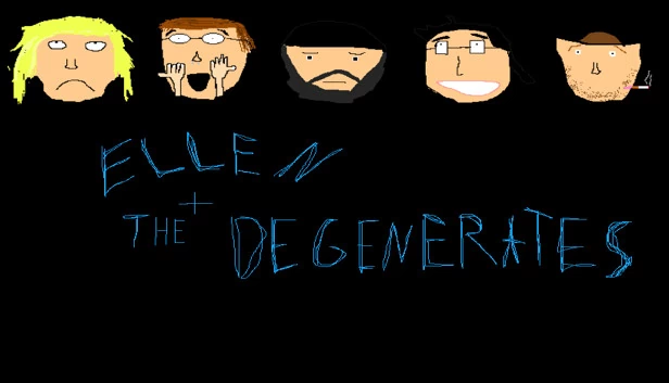 艾伦与堕落者 RPG（Ellen and the Degenerates RPG） 游戏封面