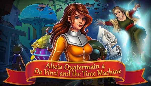 艾丽西亚·夸特梅因4：达芬奇与时光机（Alicia Quatermain 4: Da Vinci and the Time Machine） 游戏封面