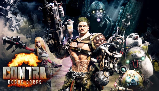 魂斗罗： Rogue Corps（CONTRA: ROGUE CORPS） 游戏封面