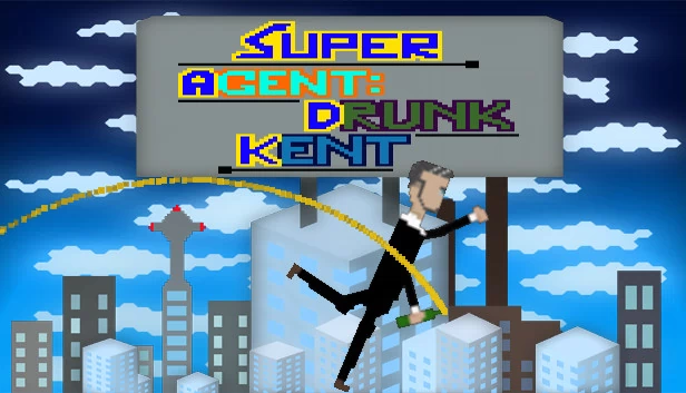 超级特工：醉酒的肯特（Super Agent: Drunk Kent） 游戏封面