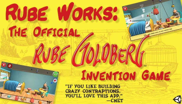 鲁布工坊：鲁布·戈德堡官方发明游戏（Rube Works: The Official Rube Goldberg Invention Game） 游戏封面