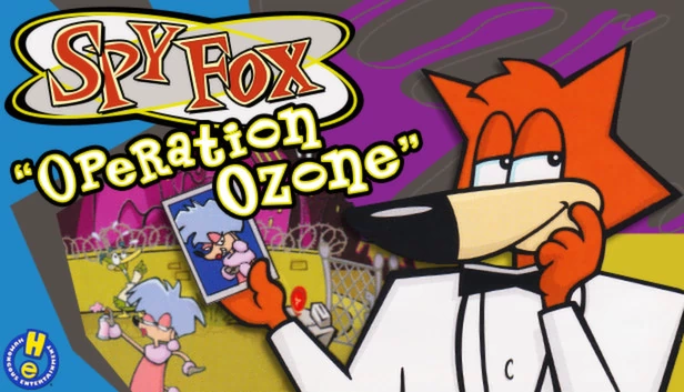 间谍狐狸3 "臭氧行动（Spy Fox 3 "Operation Ozone"） 游戏封面