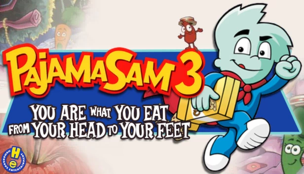 睡衣山姆3：从头到脚，你都是你吃的（Pajama Sam 3: You Are What You Eat From Your Head To Your Feet） 游戏封面