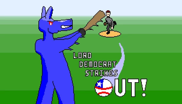 民主领主出击！（Lord Democrat Strikes Out!） 游戏封面