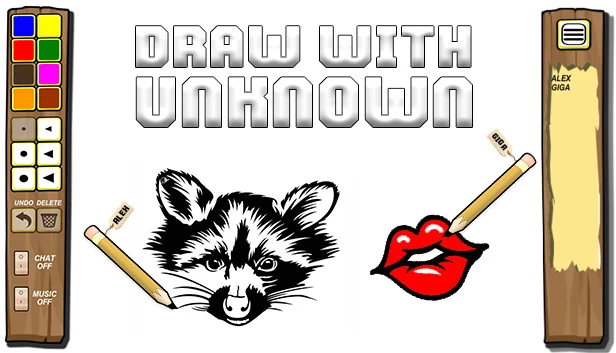 与未知者共绘（Draw With Unknown） 游戏封面