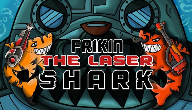疯狂激光鲨（Frikin the Laser Shark） 游戏封面