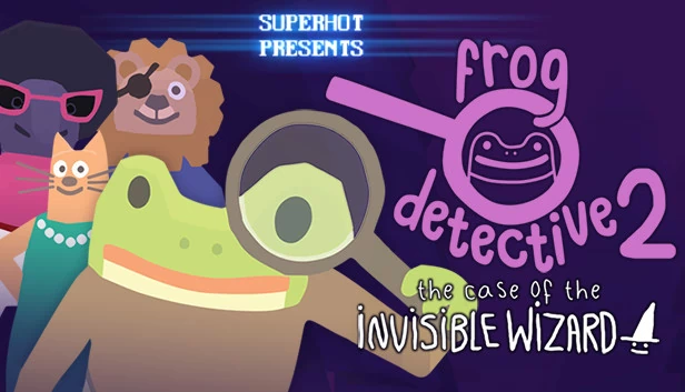 青蛙侦探2：隐形巫师之谜（Frog Detective 2: The Case of the Invisible Wizard） 游戏封面