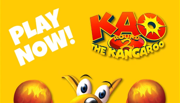 袋鼠凯奥：第二轮（2003年再版）（Kao the Kangaroo: Round 2 (2003 re-release)） 游戏封面