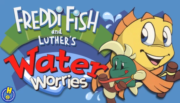 弗雷迪鱼和路德的水域烦恼（Freddi Fish and Luther's Water Worries） 游戏封面