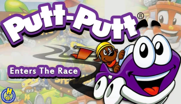 噗噗车：赛车大赛（Putt-Putt® Enters the Race） 游戏封面