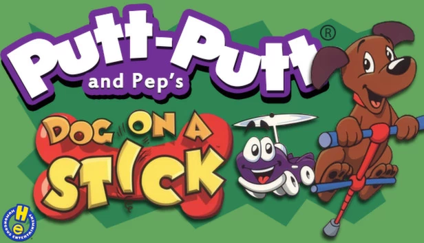 噗噗车®与佩普的逗狗棒（Putt-Putt® and Pep's Dog on a Stick） 游戏封面