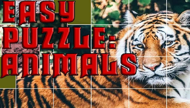 简单益智游戏:动物(Easy puzzle: Animals) 游戏封面