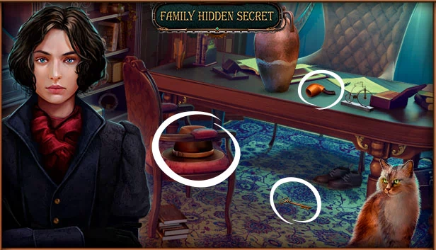 家庭隐藏秘密 - 寻物谜题冒险（Family Hidden Secret - Hidden Objects Puzzle Adventure） 游戏封面