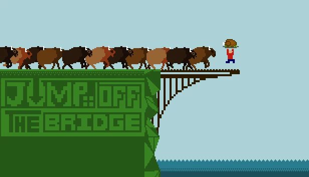 跳下桥（Jump Off The Bridge） 游戏封面