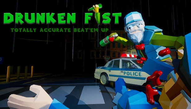 醉拳 🍺👊 全面准确清版动作游戏（Drunken Fist 🍺👊 Totally Accurate Beat 'em up） 游戏封面