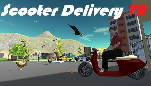 滑板车送货VR(Scooter Delivery VR) 游戏封面