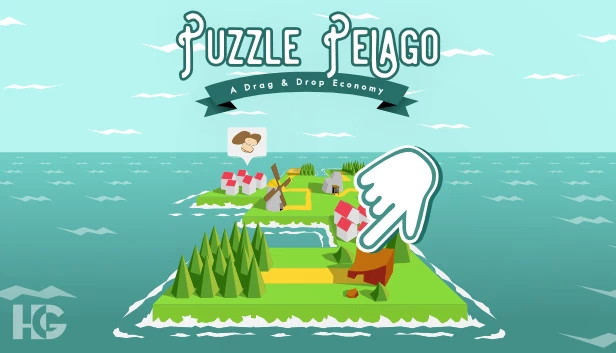 谜题群岛 - 拖放式经济（Puzzle Pelago - A Drag & Drop Economy） 游戏封面