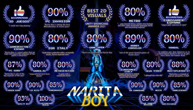 成田男孩（Narita Boy） 游戏封面