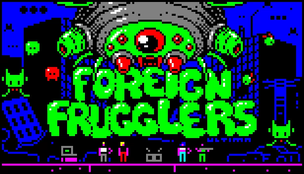 外星弗拉格勒（👾 Foreign Frugglers） 游戏封面